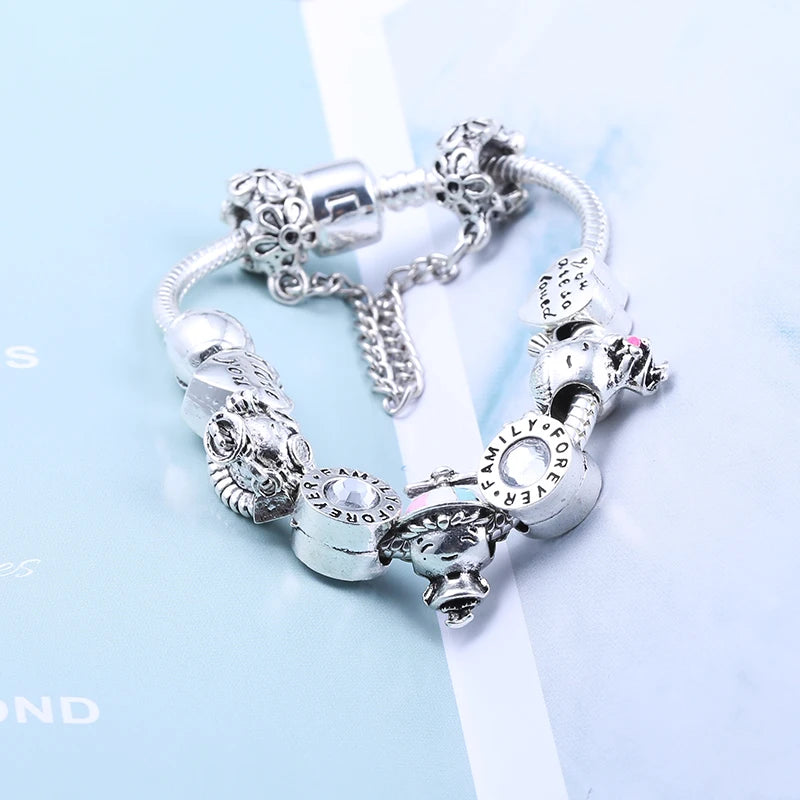 Family Treasures: The Childhood Memories Charm Bracelet