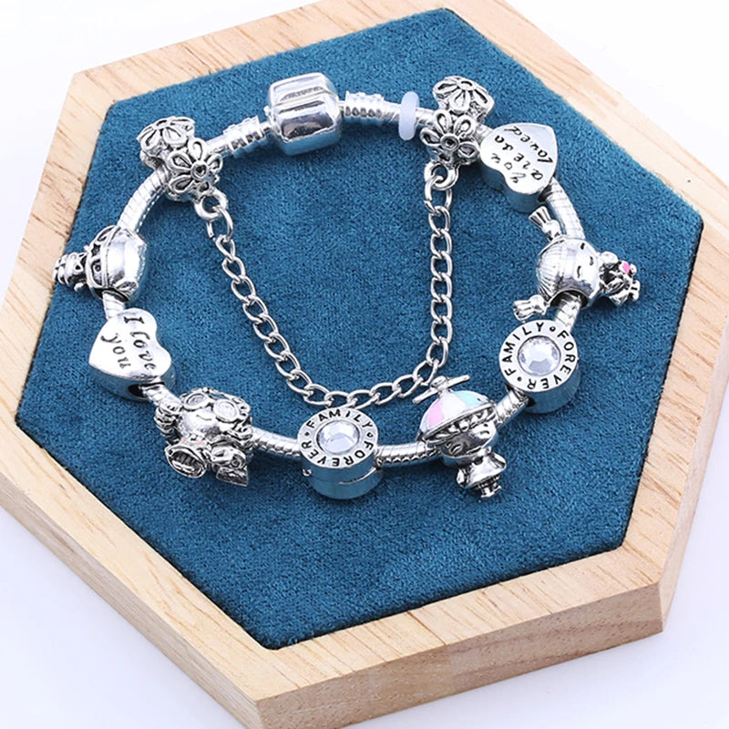 Family Treasures: The Childhood Memories Charm Bracelet