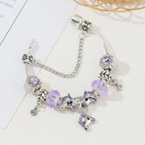 Dreamlight Meadow: The Purple Unicorn Charm Bracelet
