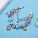 Sky Dancer: The Turquoise Butterfly Charm Bracelet