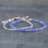 Winter Twilight: December Tanzanite Bracelet