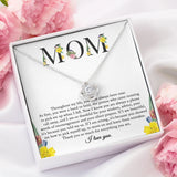 To My Mom: From Your Daughter – Love Knot Necklace