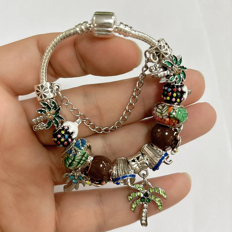 Seaside Whisper: The Coastal Charm Bracelet