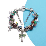 Seaside Whisper: The Coastal Charm Bracelet