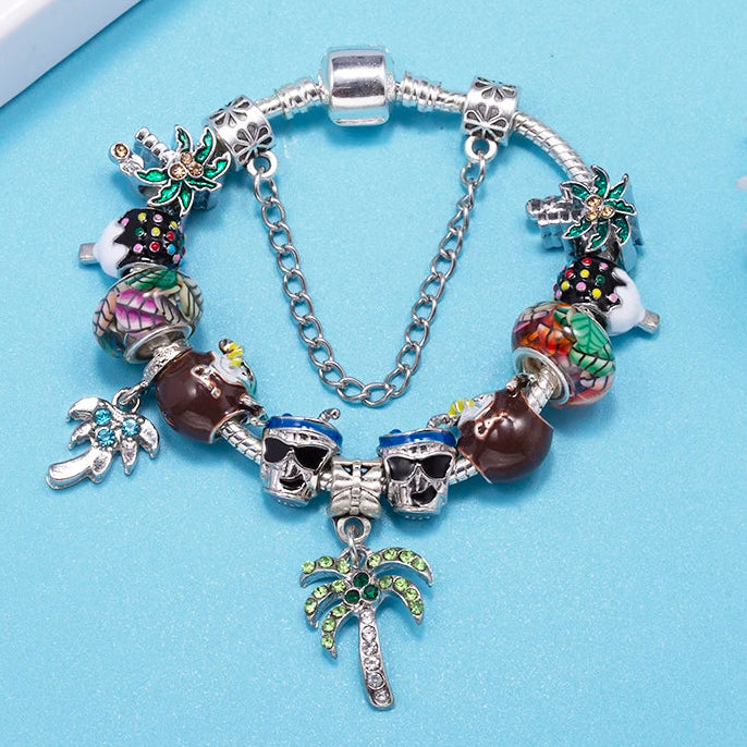 Seaside Whisper: The Coastal Charm Bracelet