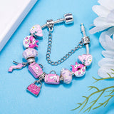 Blush Boutique: The Pink Fashion Charm Bracelet