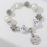 Winter Wishes: The Snowflake Charm Bracelet