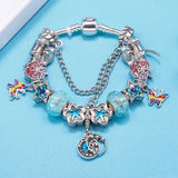 Sky Dancer: The Turquoise Butterfly Charm Bracelet