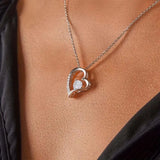 To My Mom: Heart Pendant Necklace