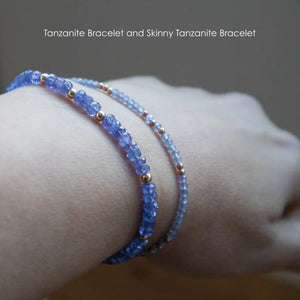 Winter Twilight: December Tanzanite Bracelet